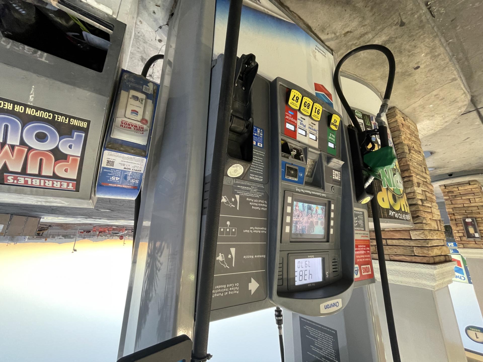 Tanken in Amerika - tankstations VS