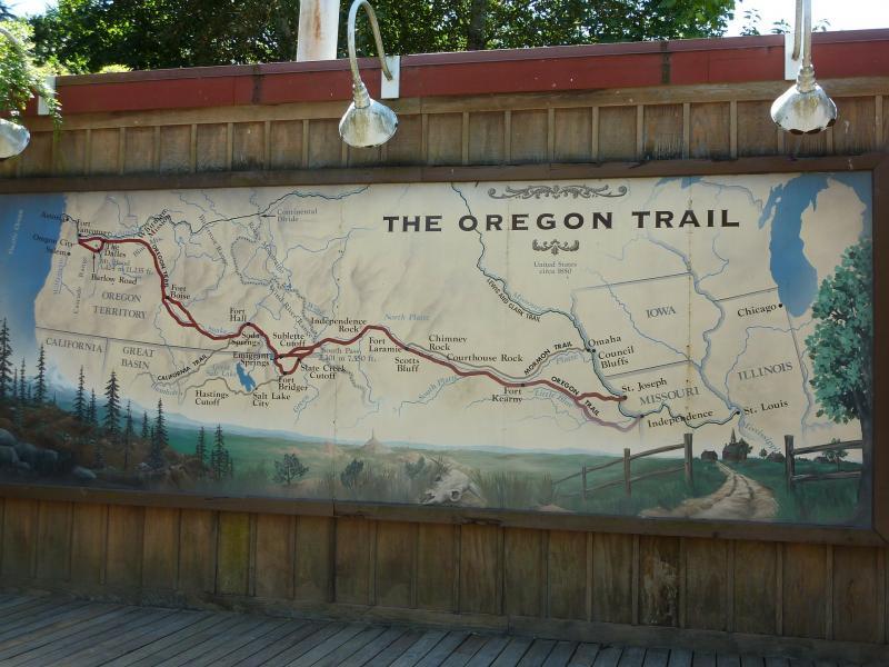 Casper, stop van de Oregon Trail vroeger