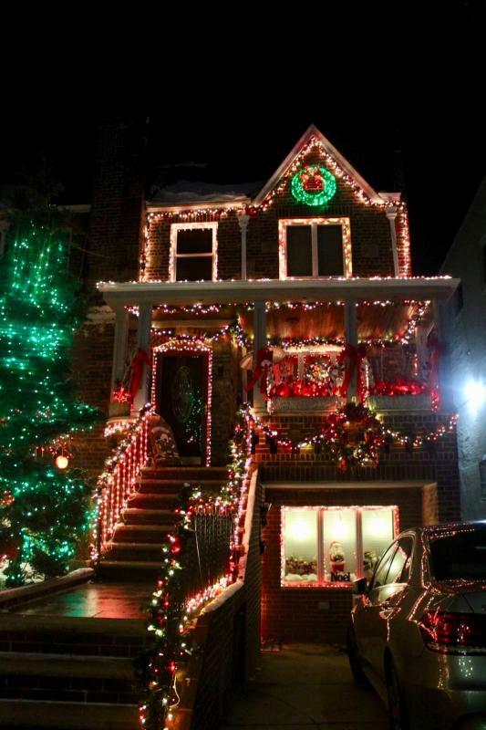 New York in kerstsferen