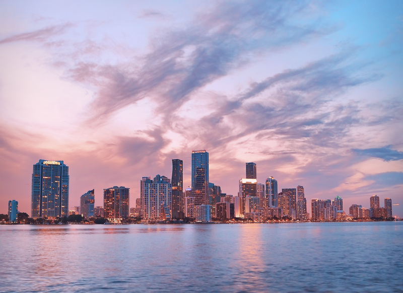 Rondreis zuiden Amerika - Miami skyline