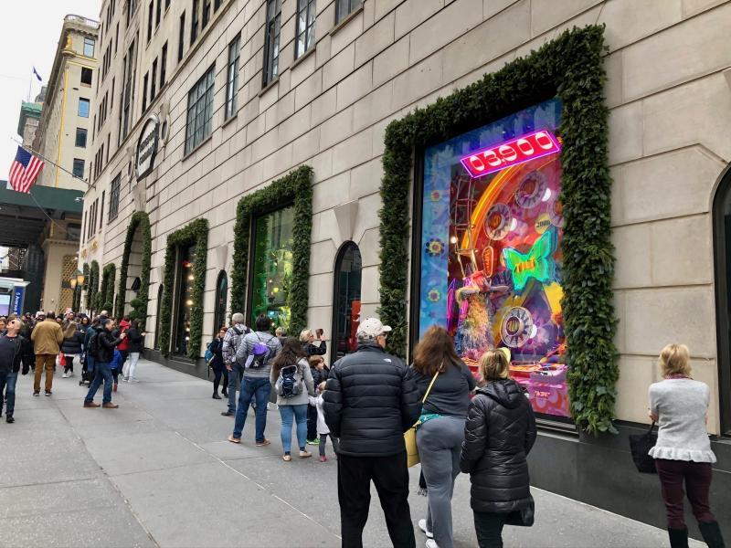 Shoppen met kerstsfeer